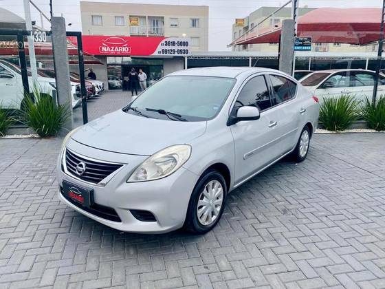 NISSAN VERSA 1.6 16V FLEX SV 4P MANUAL NISSAN VERSA 1.6 16V FLEX SV 4P MANUAL
